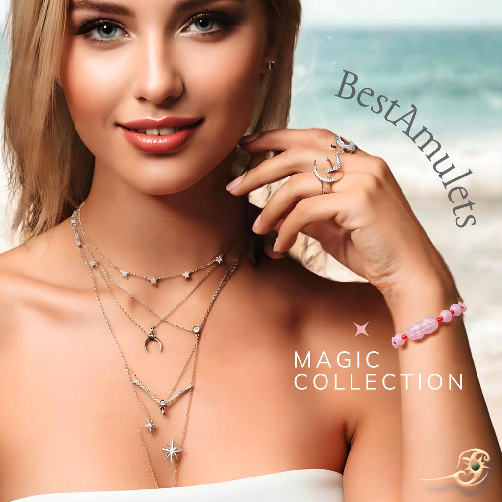 Pink Dragon Bracelet: Simulated Jade, Red String Amulet - Heart Chakra Jewelry