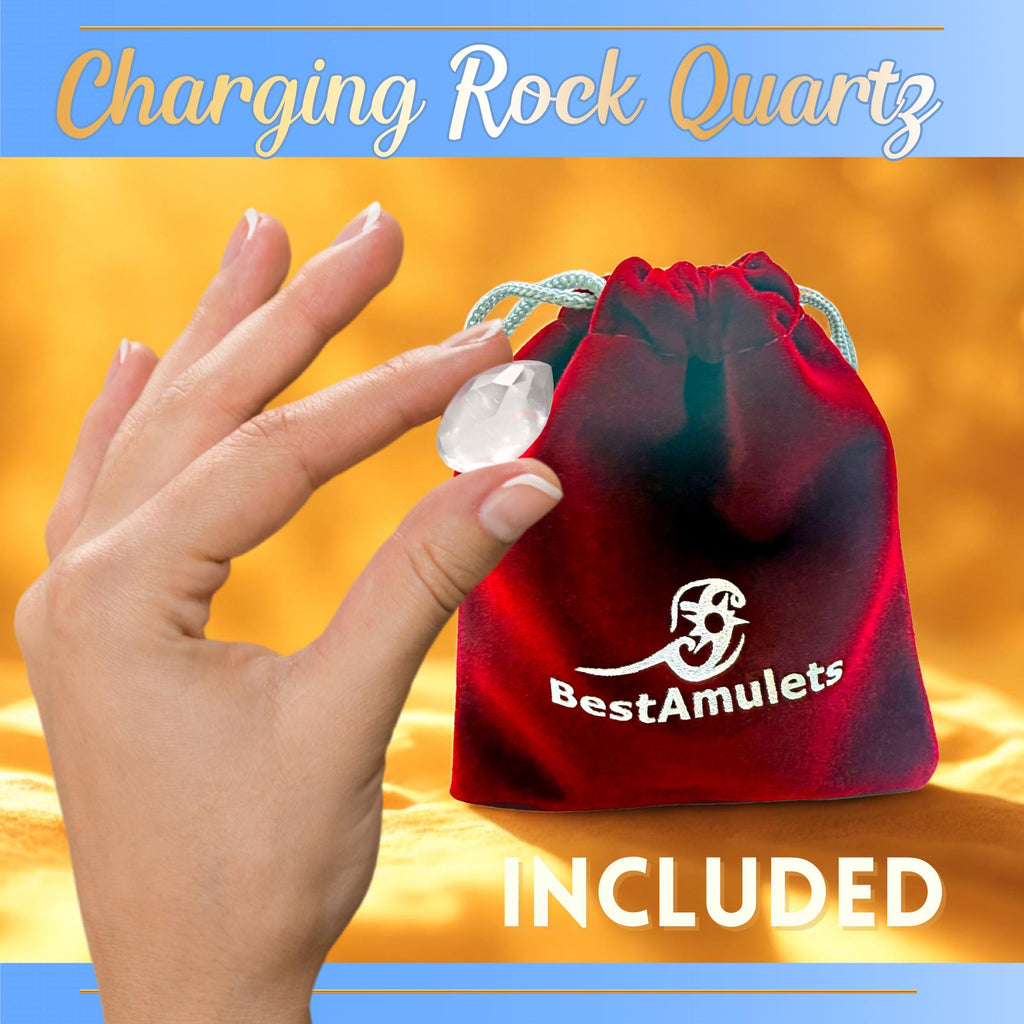 Chakra and Evil Eye Protection Amulet Bracelet - White Cats Eye Divine Light Spiritual Talisman - Tiger Eye & Reiki Crystals Gift for Women