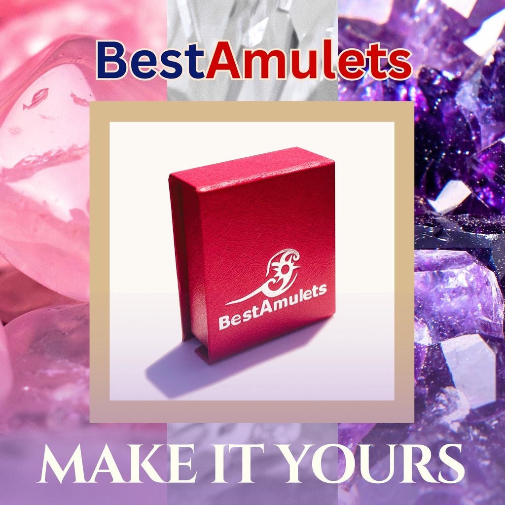 Triple Crystal Point Necklace – Amethyst, Rose and Clear Rock Quartz Amulet