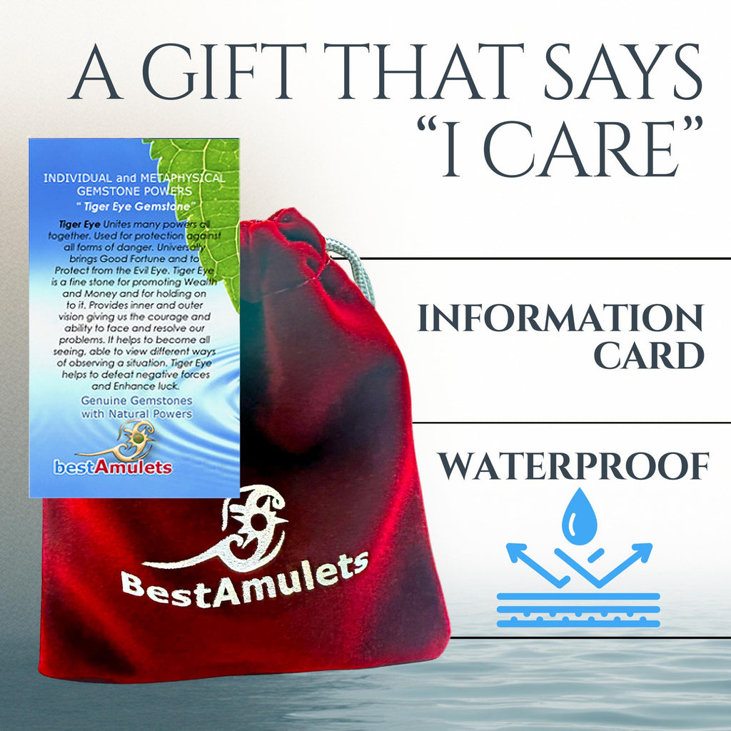 White Quartz Yin Yang Necklace – Evil Eye Protection Ba Gua Amulet