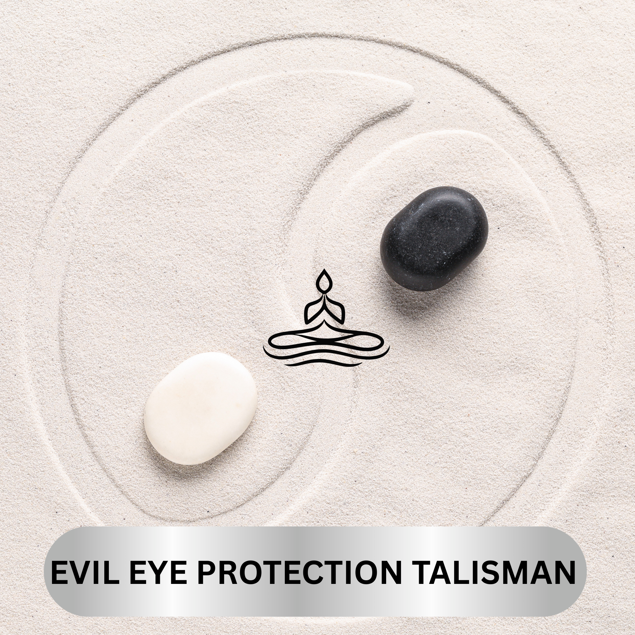 Black Agate Yin Yang Amulet Necklace – Feng Shui BaGua Spiritual Protection Talisman Jewelry